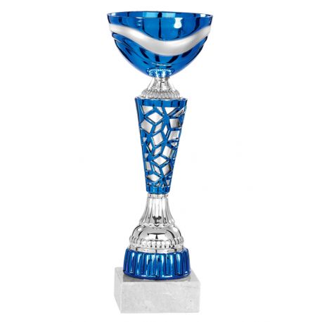 Coupe Argent et Bleu