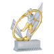 Trophée Foot Féminin personnalisé