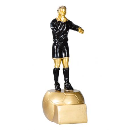 Trophée Arbitre or et noir