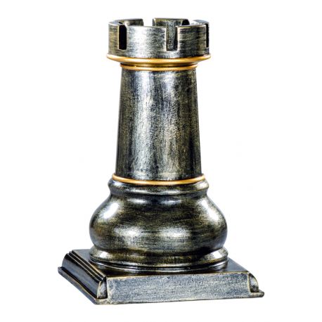 Trophée échecs dorée 20 cm