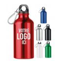 Bouteille alu 750ml + mousqueton