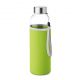 Bouteille en verre 500 ml personnalisée + pochette