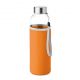 Bouteille en verre 500 ml personnalisée + pochette