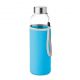 Bouteille en verre 500 ml personnalisée + pochette