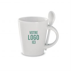 Mug + cuillère personnalisable