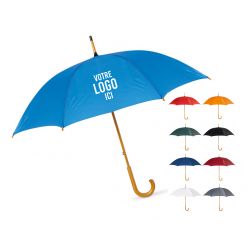 Parapluie personnalisé bois 