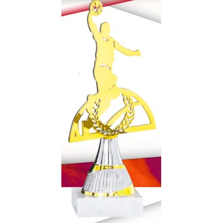 Trophée doré Basket