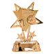 Trophée Football or, argent, bronze
