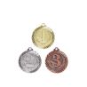 Médaille 1,2,3 - Couleur Or, Argent et Bronze - 32MM