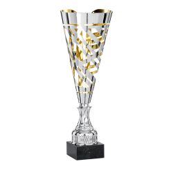 Trophée argent motif ajouré