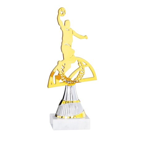 Trophée doré Basket