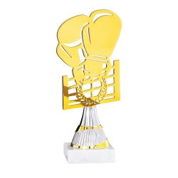 Trophée doré Boxe