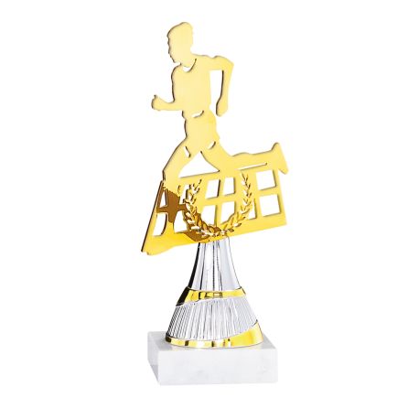 Trophée doré Course